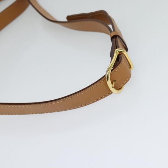 CELINE Macadam Canvas Shoulder Bag Beige - Picture 7 of 13